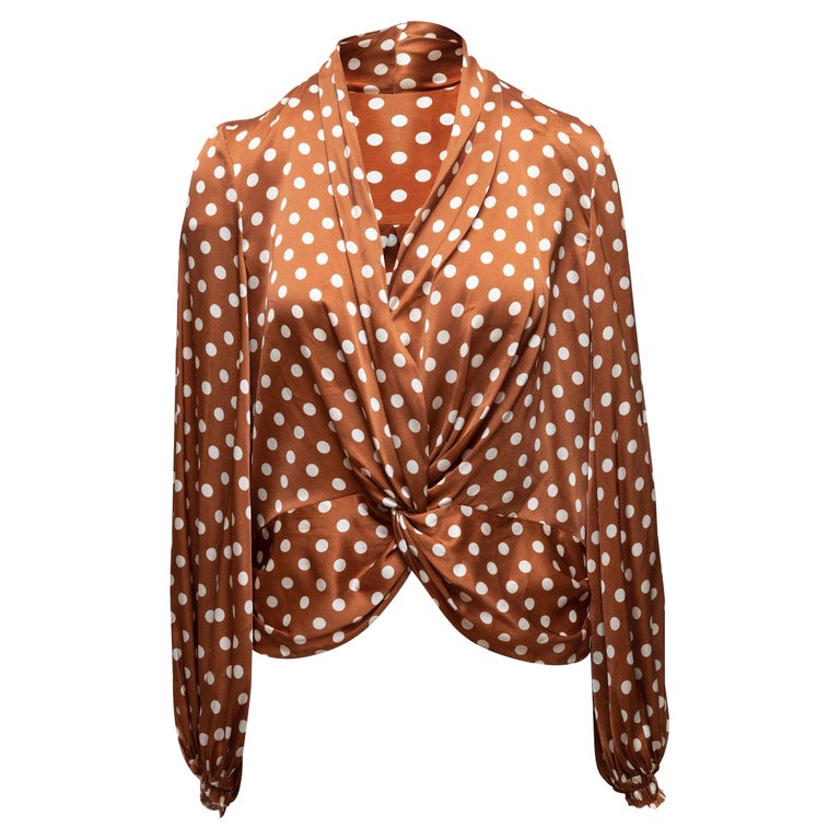 Caroline Knit Blouse - White main image 1