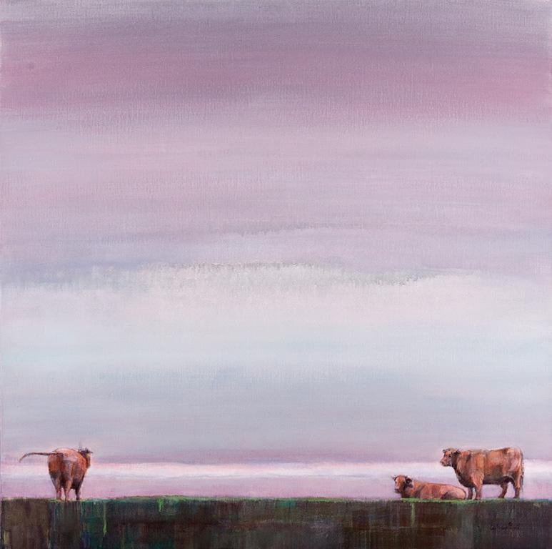 French Contemporary Art by Caroline de Piedoue - Les Trois Vaches