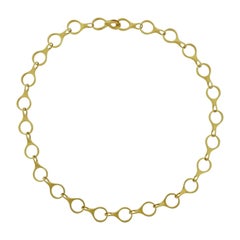 Caroline Ellen Gold Link Necklace