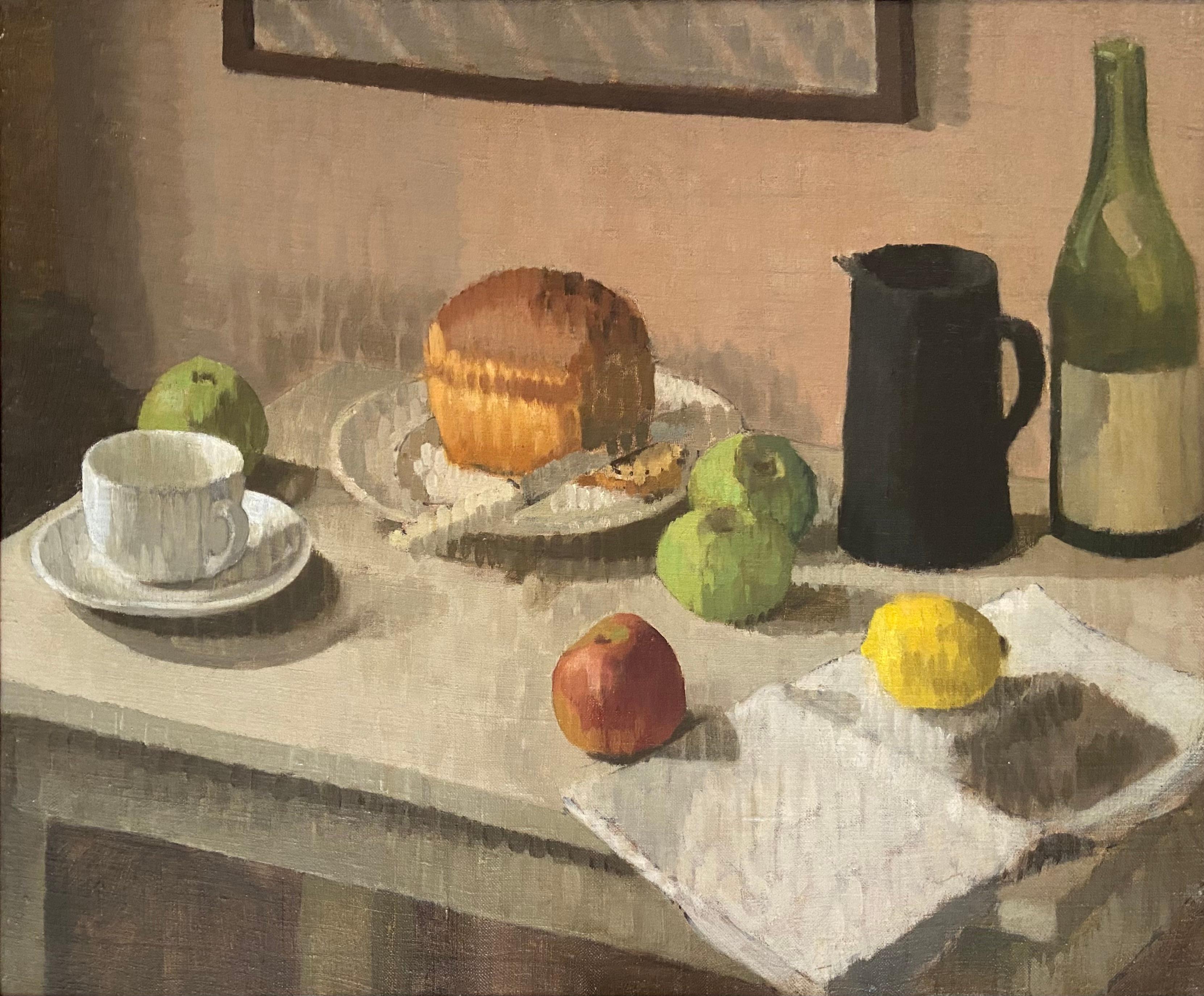 Caroline Hutchinson Still-Life Painting – Der Küchentisch