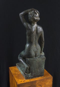 'Bronze, Seated Nude', Paris, Académie Chaumière, Salon D'Automne, LACMA, Woman