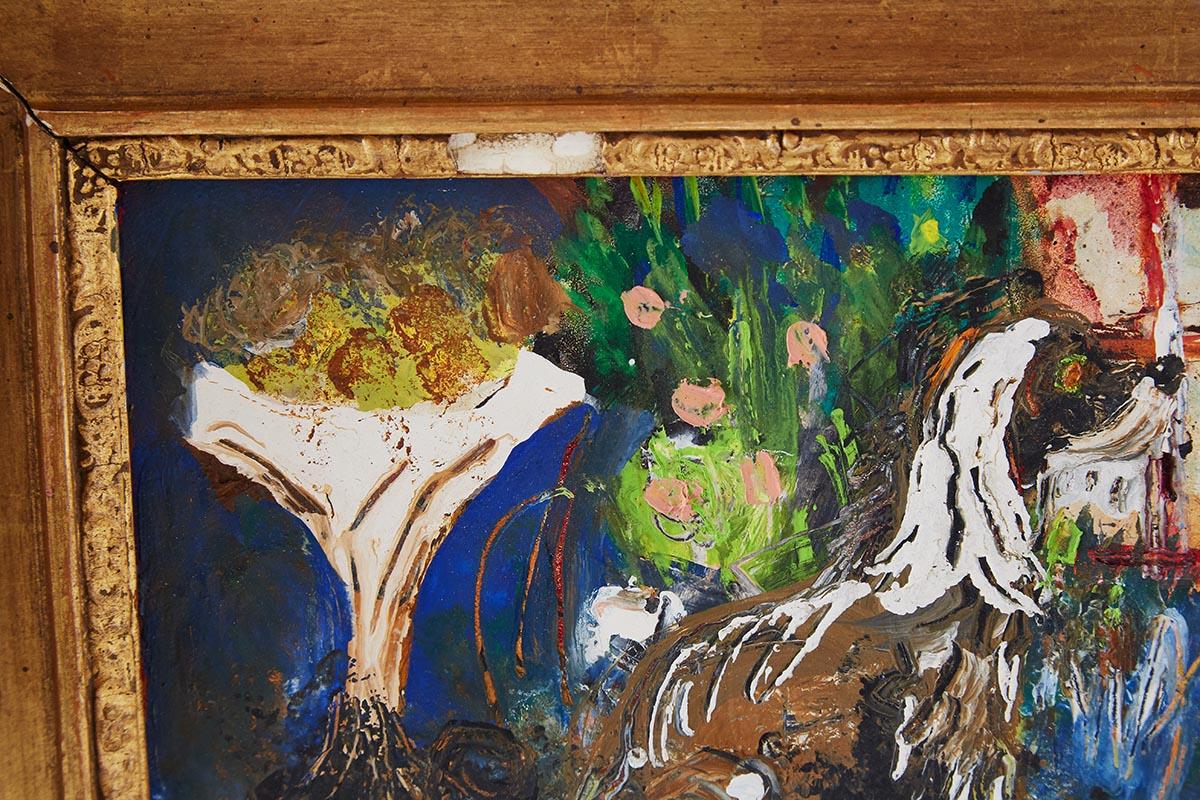 Caroline Louise Martin Painting Afghan at Window 2