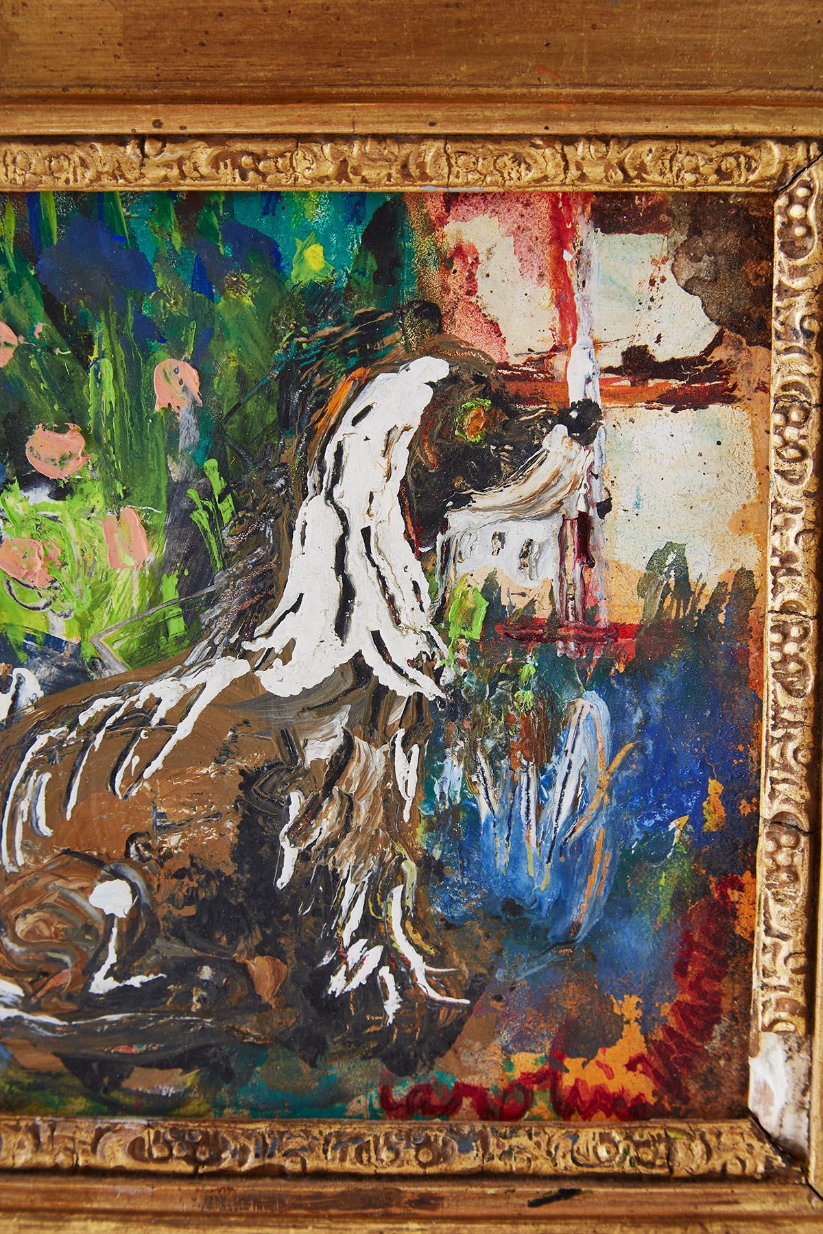 Caroline Louise Martin Painting Afghan at Window 2