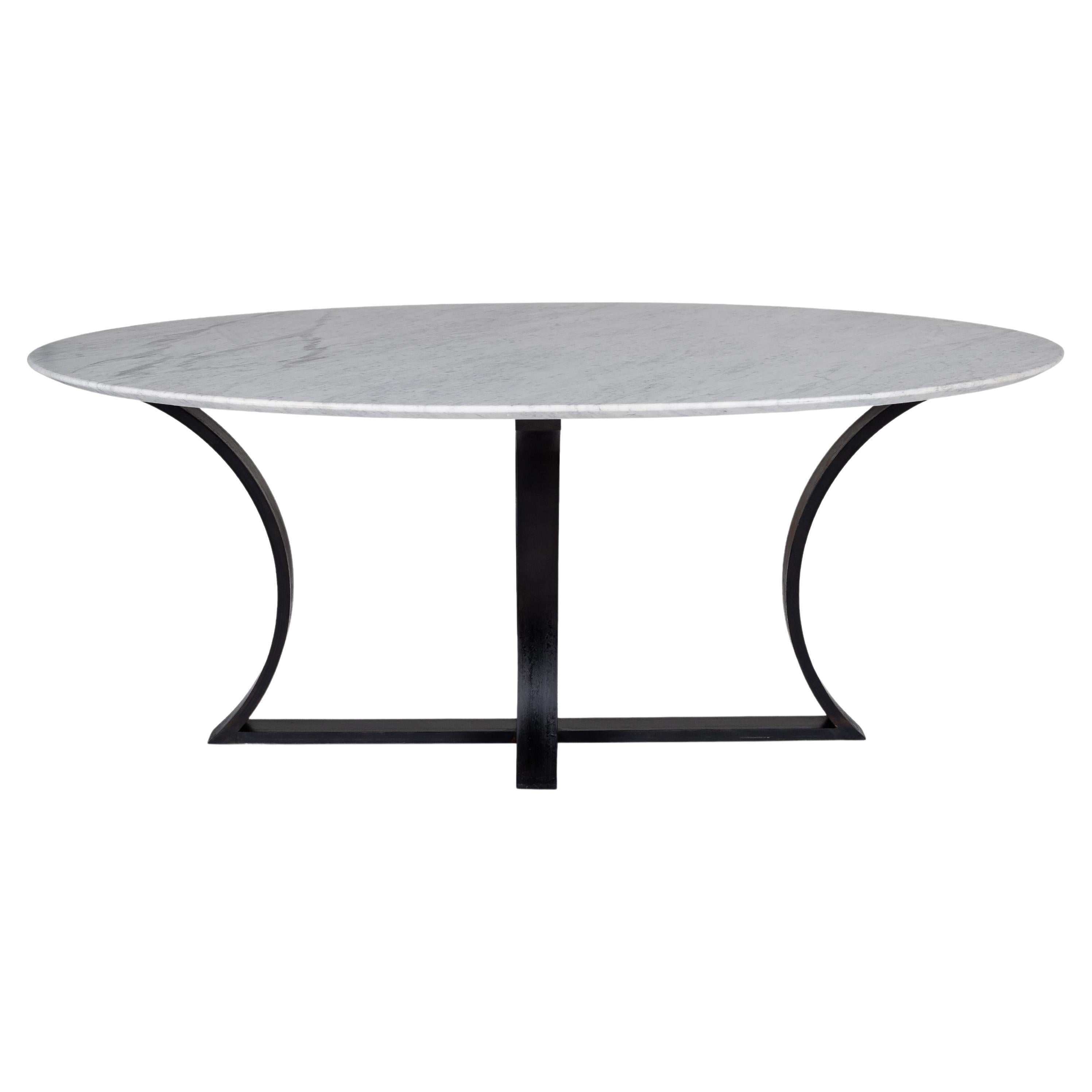 Caroline Marble Dining Table  For Sale