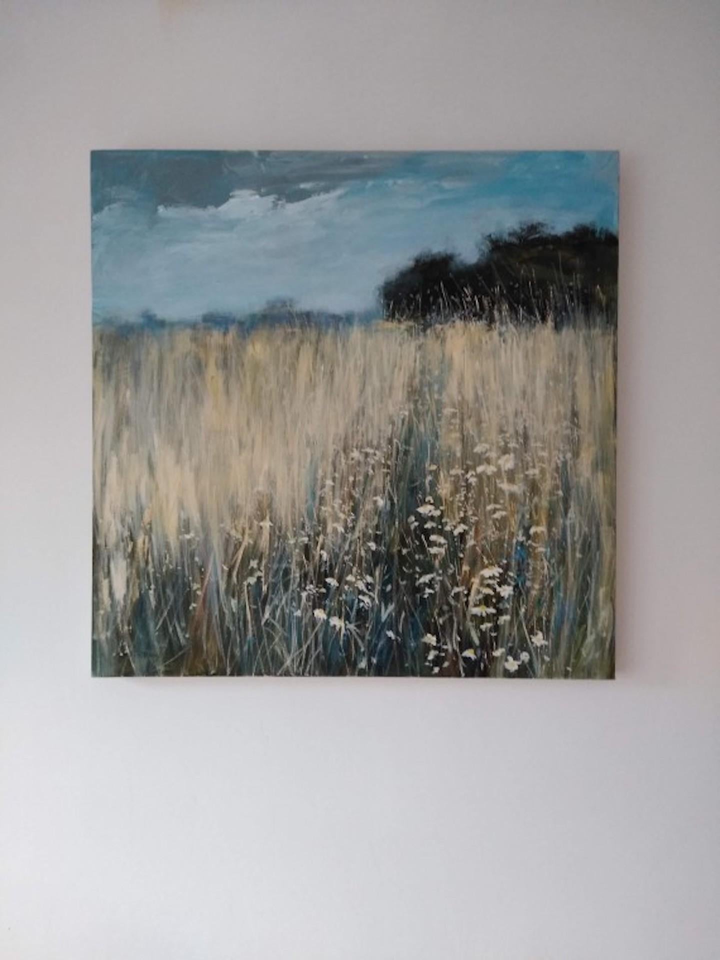 Caroline McMillan Davey, Träume des späten Sommers, Original-Landschaftsgemälde im Angebot 1