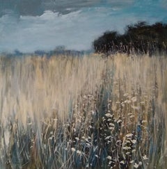 Caroline McMillan Davey, Dreams of Late Summer, peinture de paysage originale