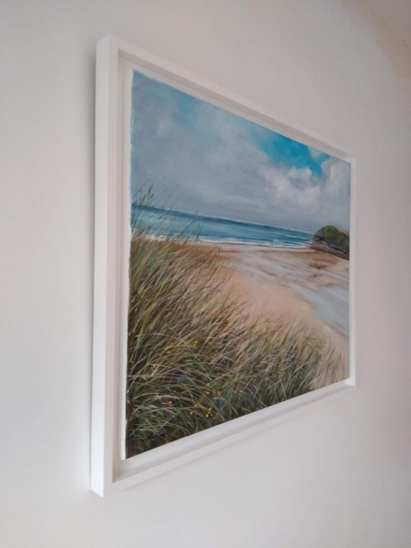 Caroline McMillan Davey, Through The Dune Grass, Original Landscape Painting For Sale 2