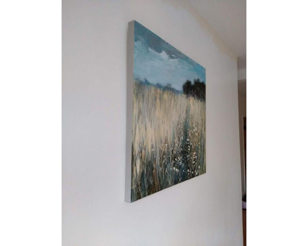 Dreams of Late Summer with Oil on Canvas, Painting by Caroline Mcmillan Davey For Sale 1