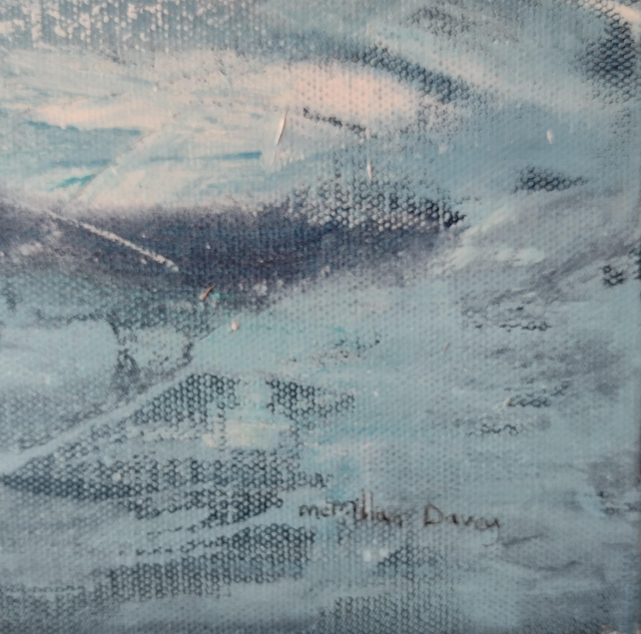 Storm over Trevose head, peinture de Cornouailles, art de Padstow, art impressionniste en vente 1