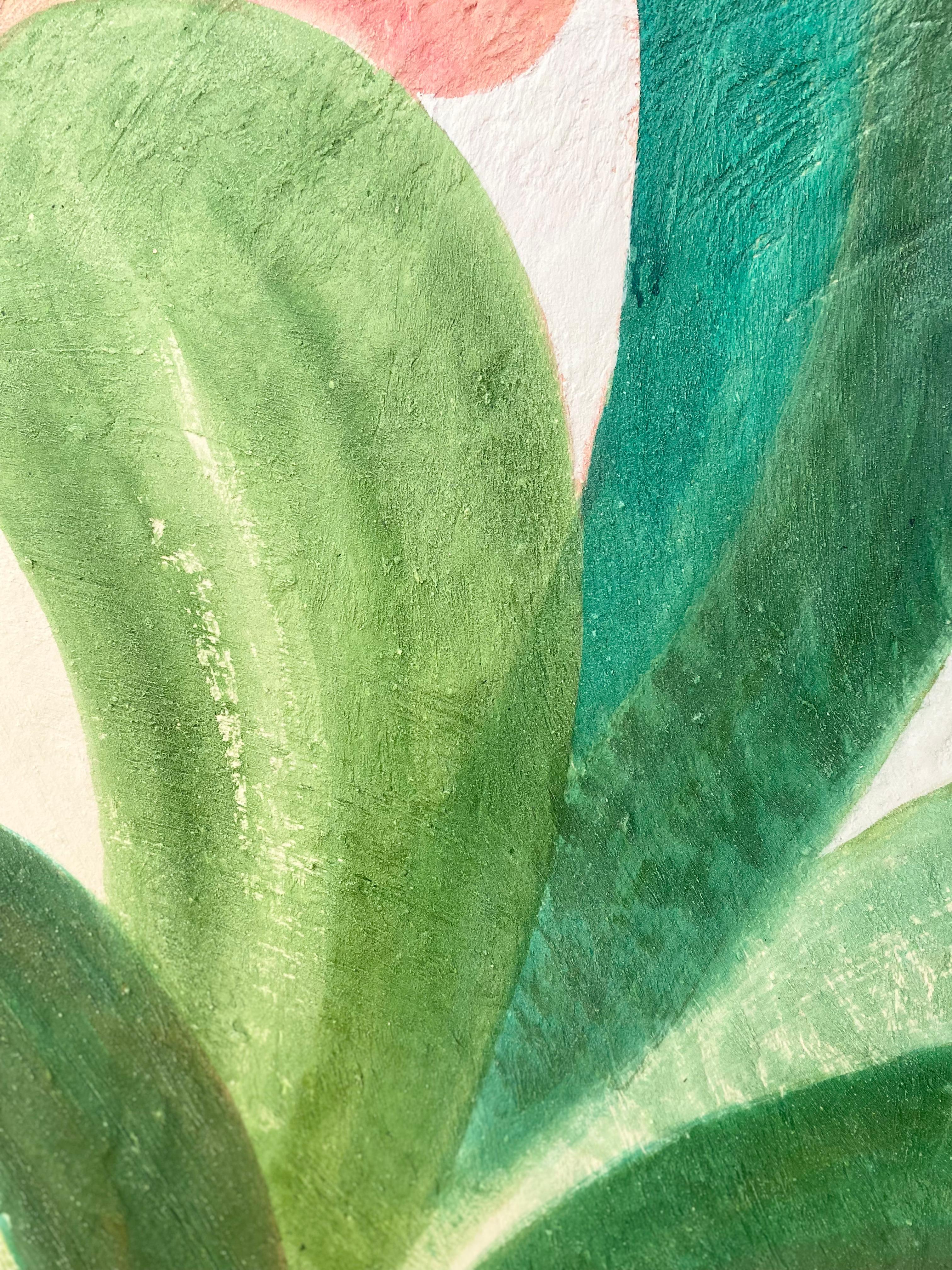Caroline Rennequin Painted Palms Throne en vente 1