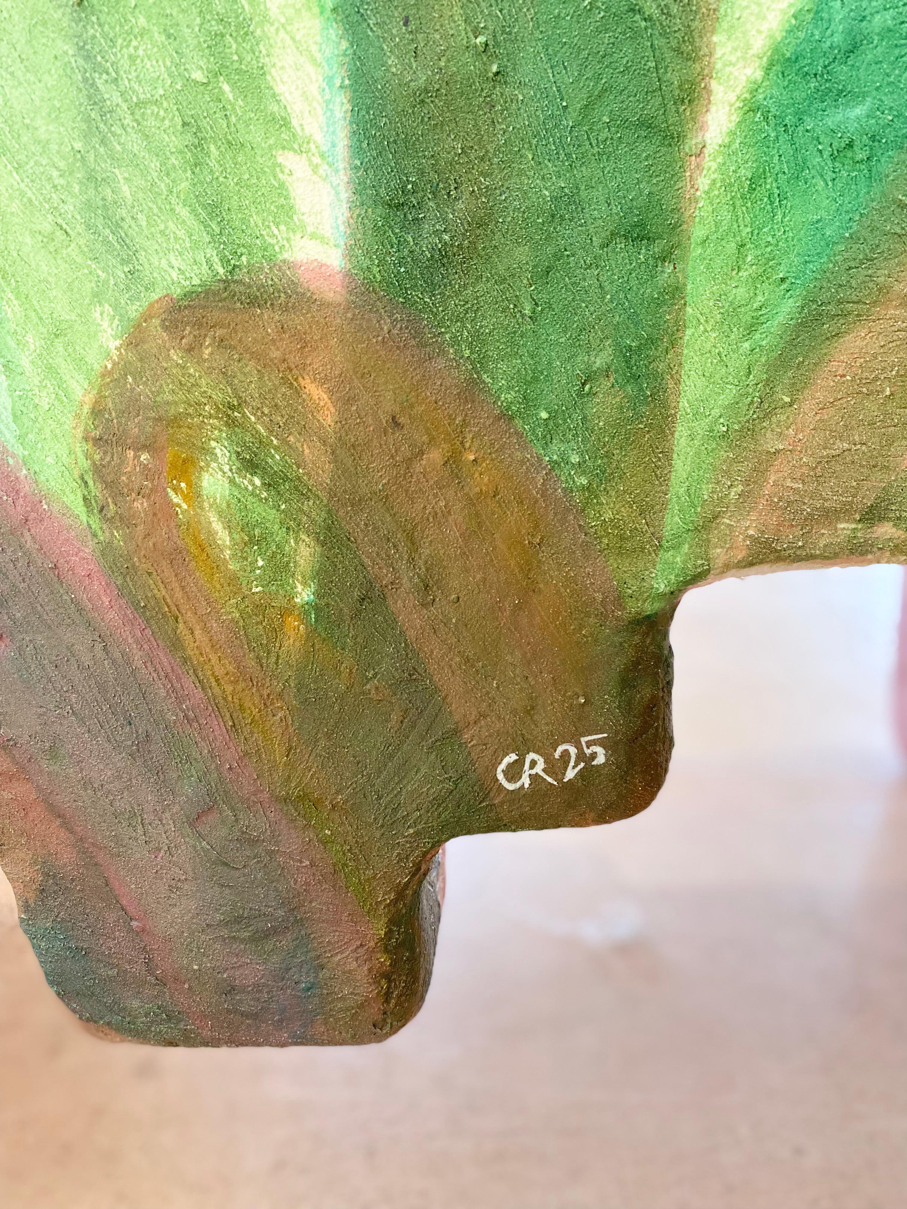 Caroline Rennequin Painted Palms Throne en vente 2