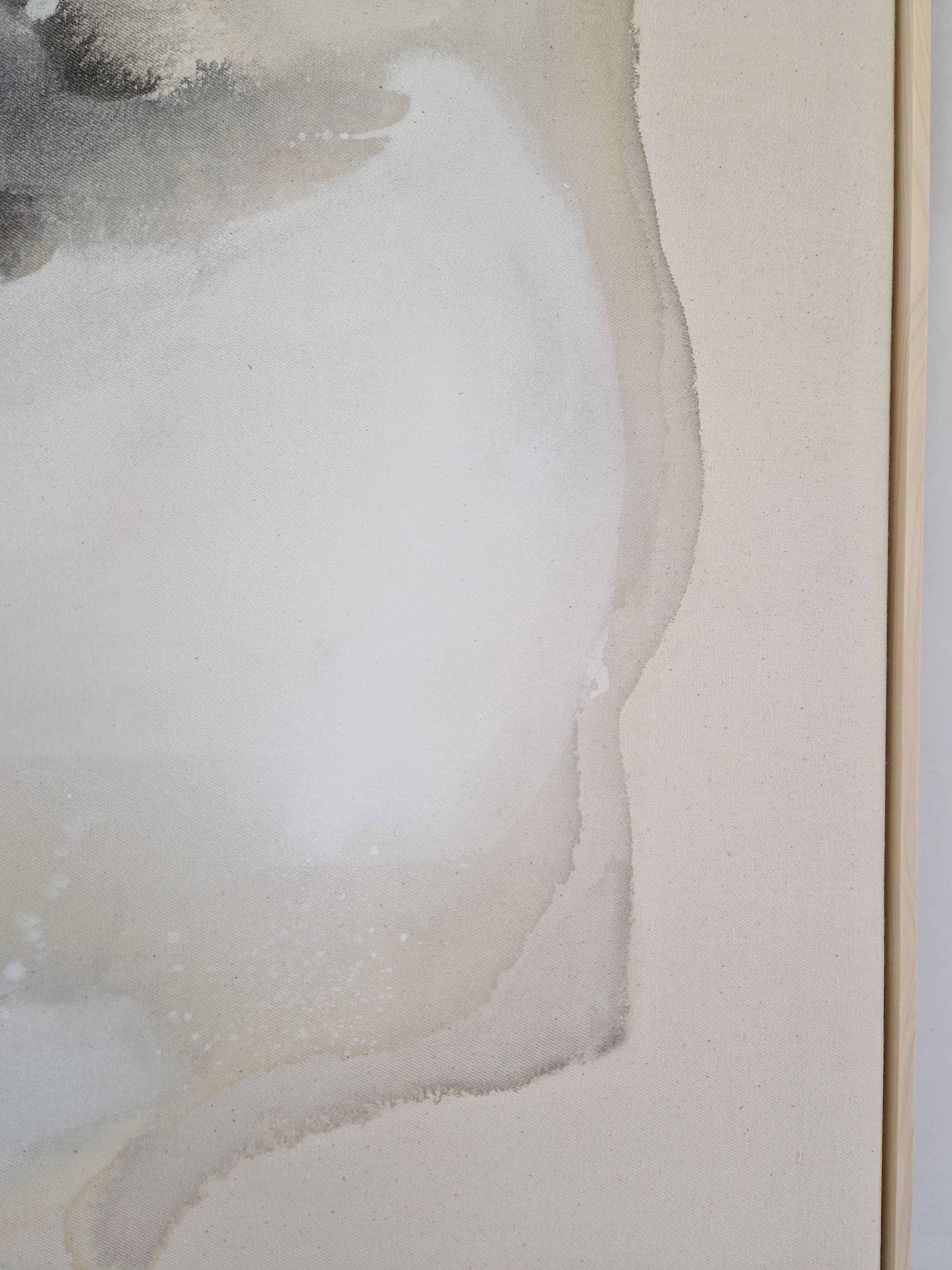 In Love - Pittura acrilica fluida su tela grezza, 2023,  da Caroline Weber 4