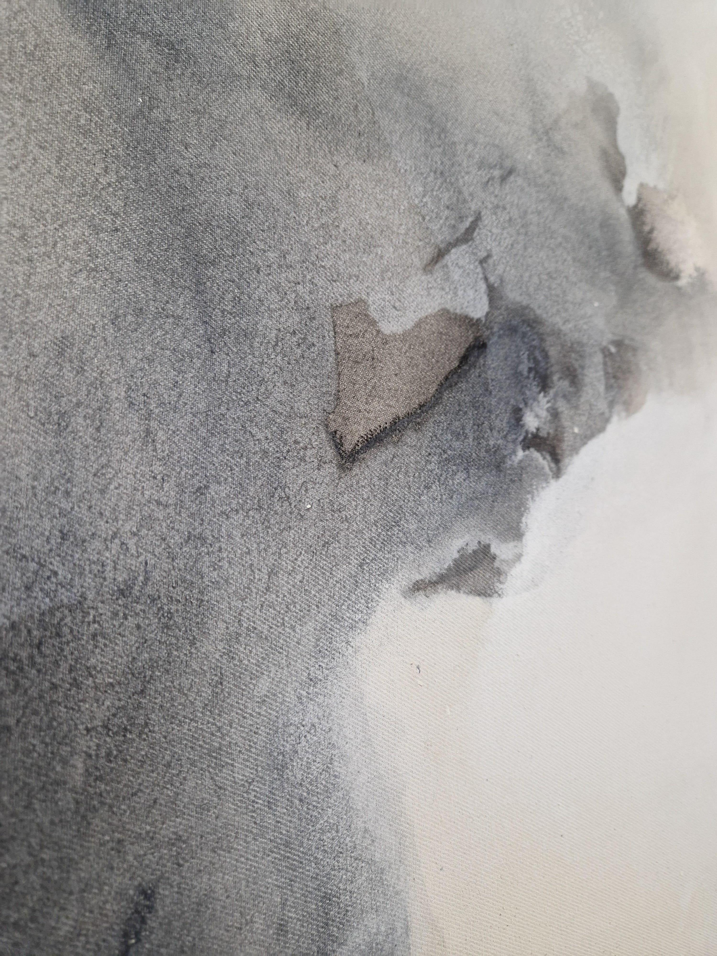 In Love - Pittura acrilica fluida su tela grezza, 2023,  da Caroline Weber 9