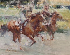 Carolyn Anderson - "Morning at the Track" (2025), Original Impressionist Still-Life, Oil Painting "Morning at the Track" (2025), Original Impressionist Still-Life, Oil Painting