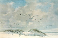Flying In, Druck auf Leinwand von Carolyn Blish