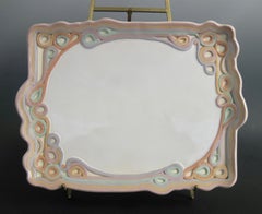 Carolyn Leung Studio Made Pastel Glazed Ceramic Tray