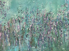 Lost Garden. Impressionist Landscape Oil Painting