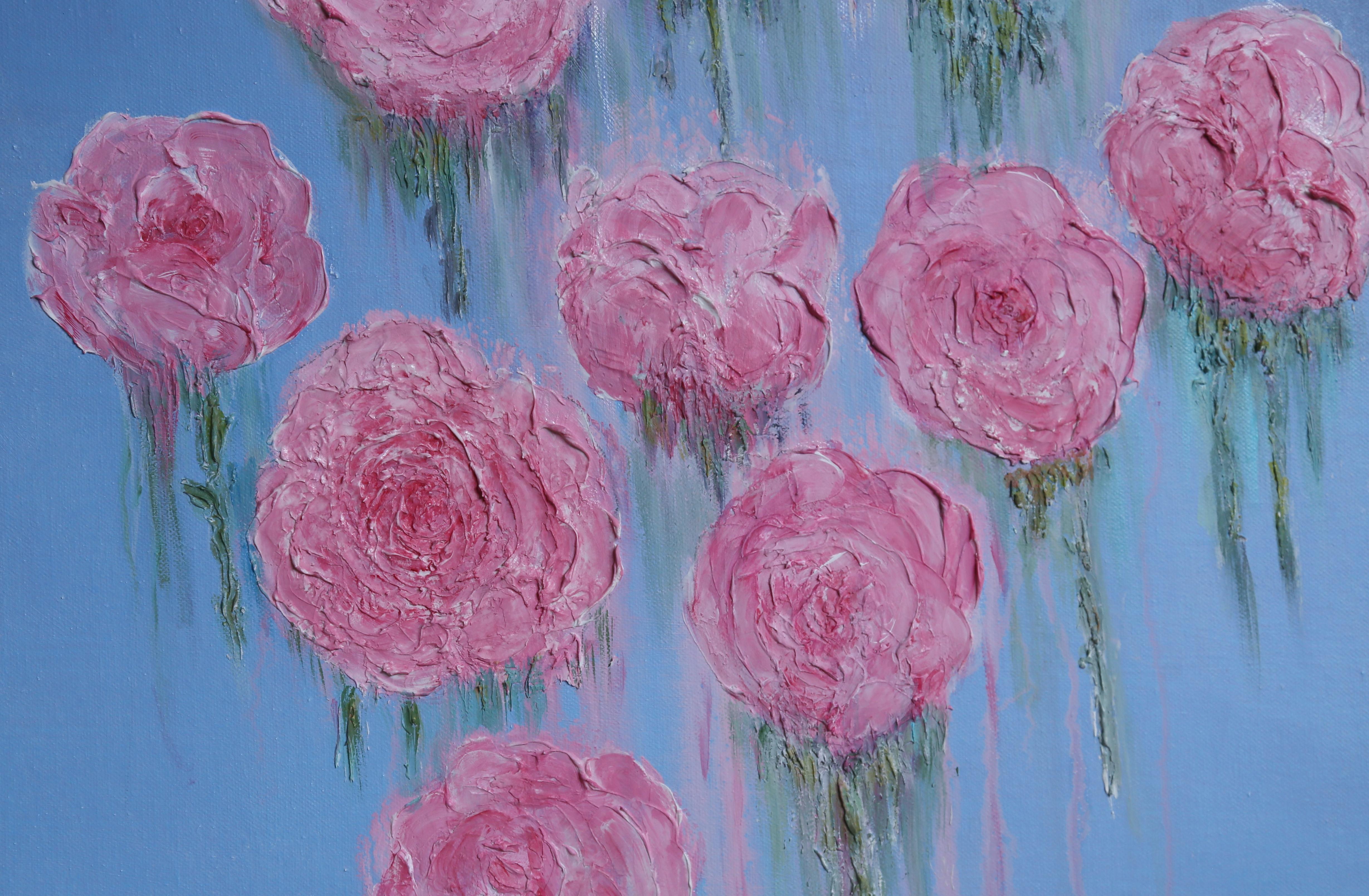 contemporary floral paintings