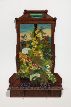 Vintage Still Life with Japanese Screen