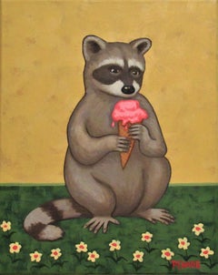 Ice Cream Break, Original Painting
