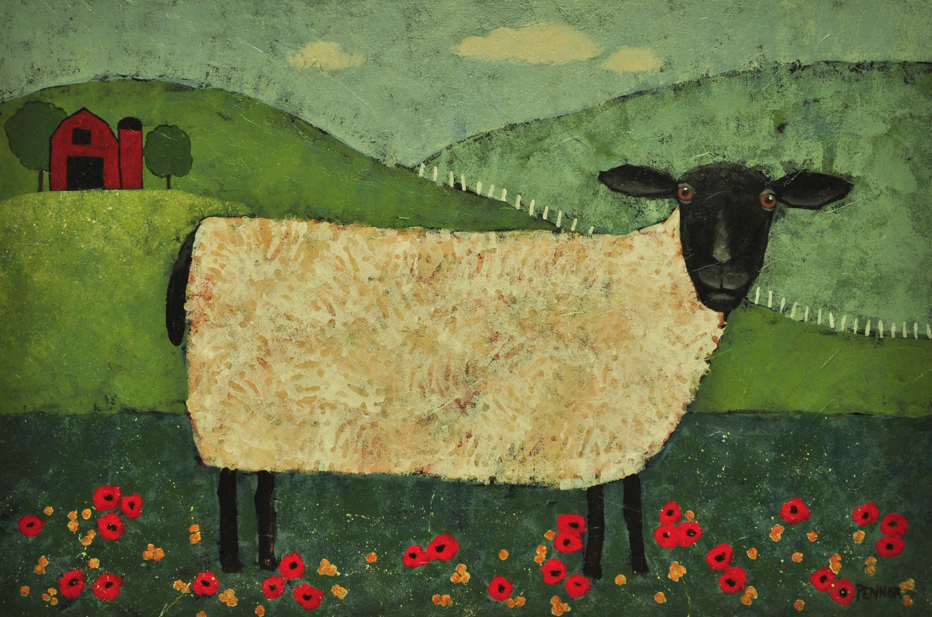 Carolyn Pennor Animal Painting – SchafBaa