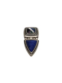 Carolyn Pollack Lapis Lazuli  Mosaic Gemstone Pendant #17151