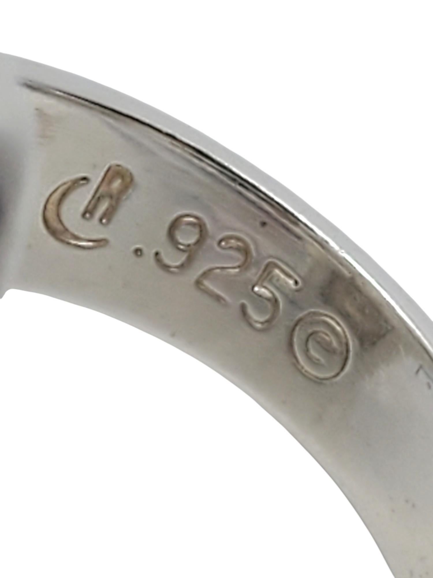 Women's Carolyn Pollack Sterling Silver & 14K Inlay Multi Gemstone Ring Size 8 #20221