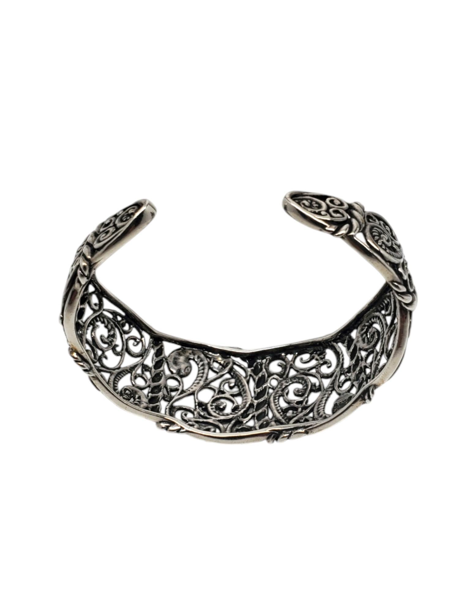 Carolyn Pollack Bracciale in filigrana d'argento #20175 in vendita 1