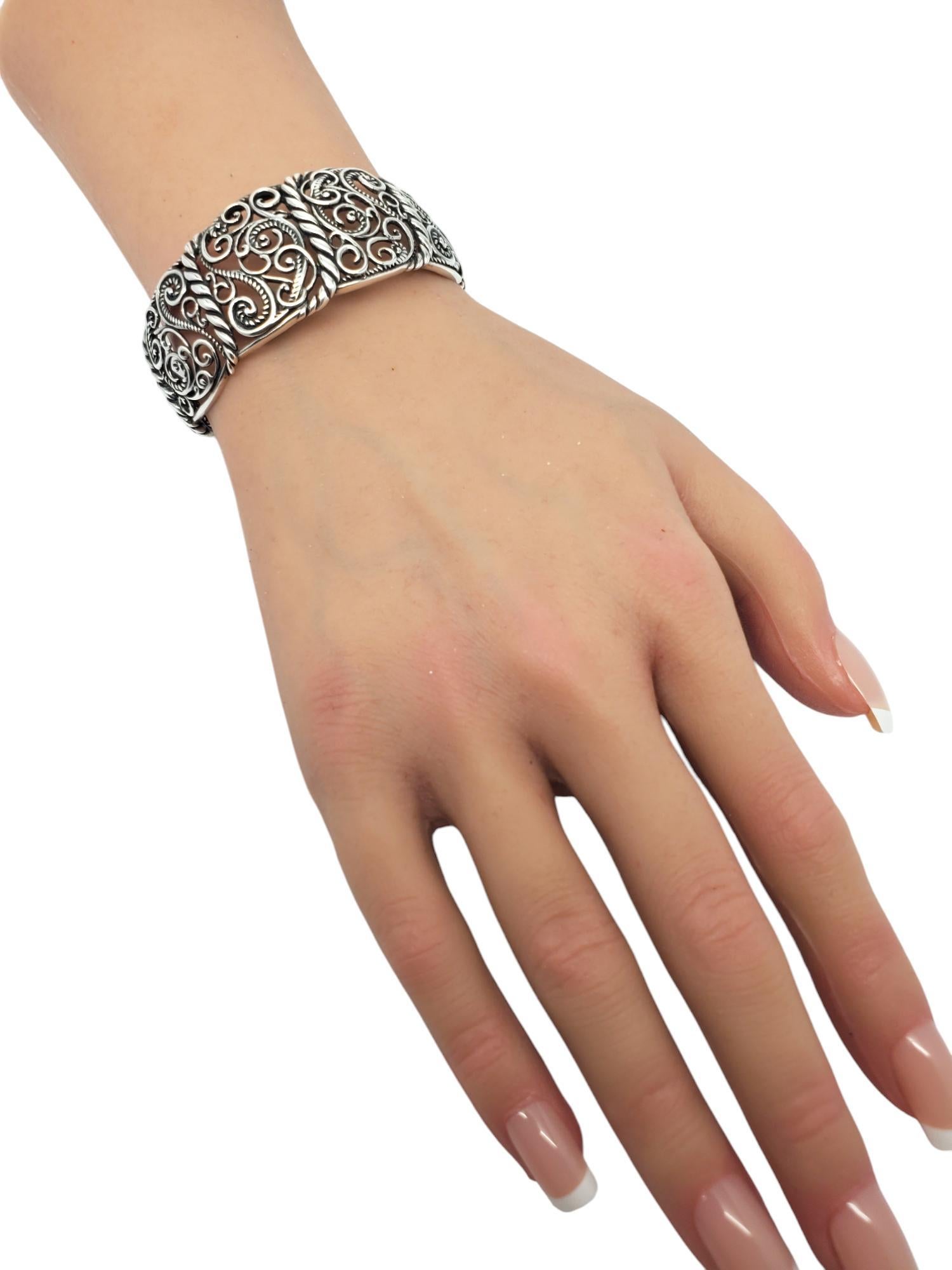 Carolyn Pollack Bracciale in filigrana d'argento #20175 in vendita 4