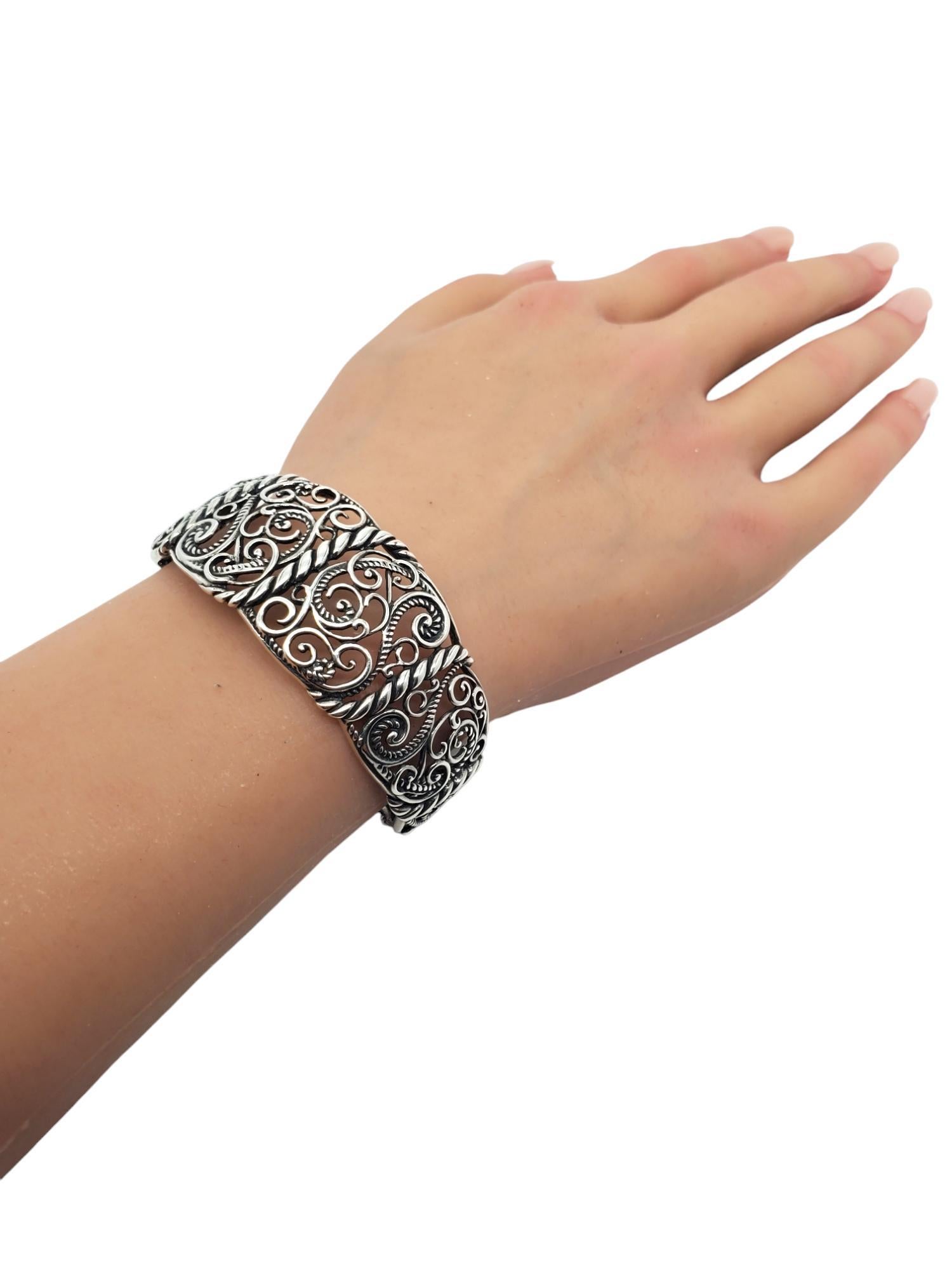 Carolyn Pollack Bracciale in filigrana d'argento #20175 in vendita 5