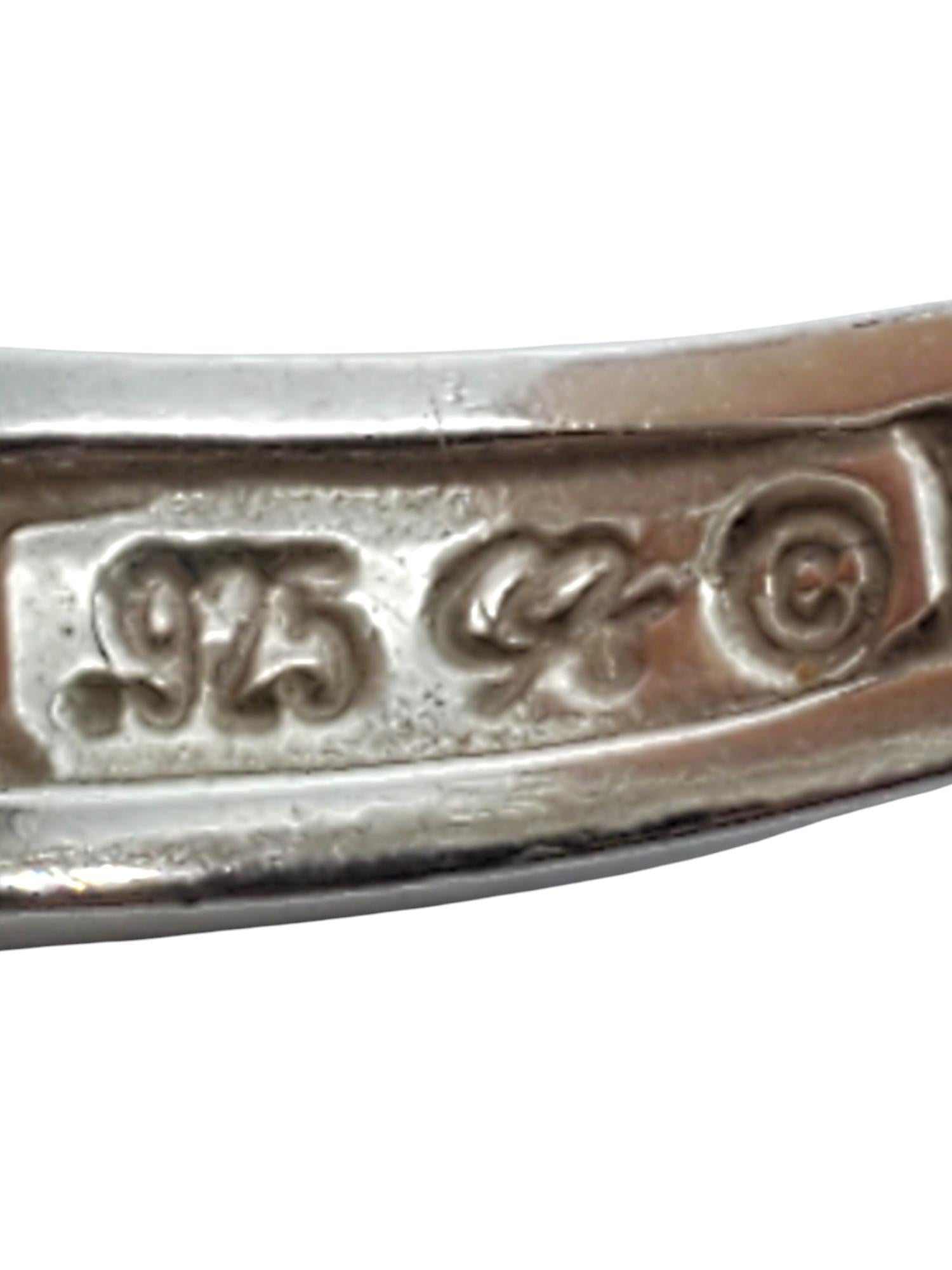 Donna Carolyn Pollack Anello a fascia in argento sterling con lapis, corallo e turchese, misura 6 #19217 in vendita