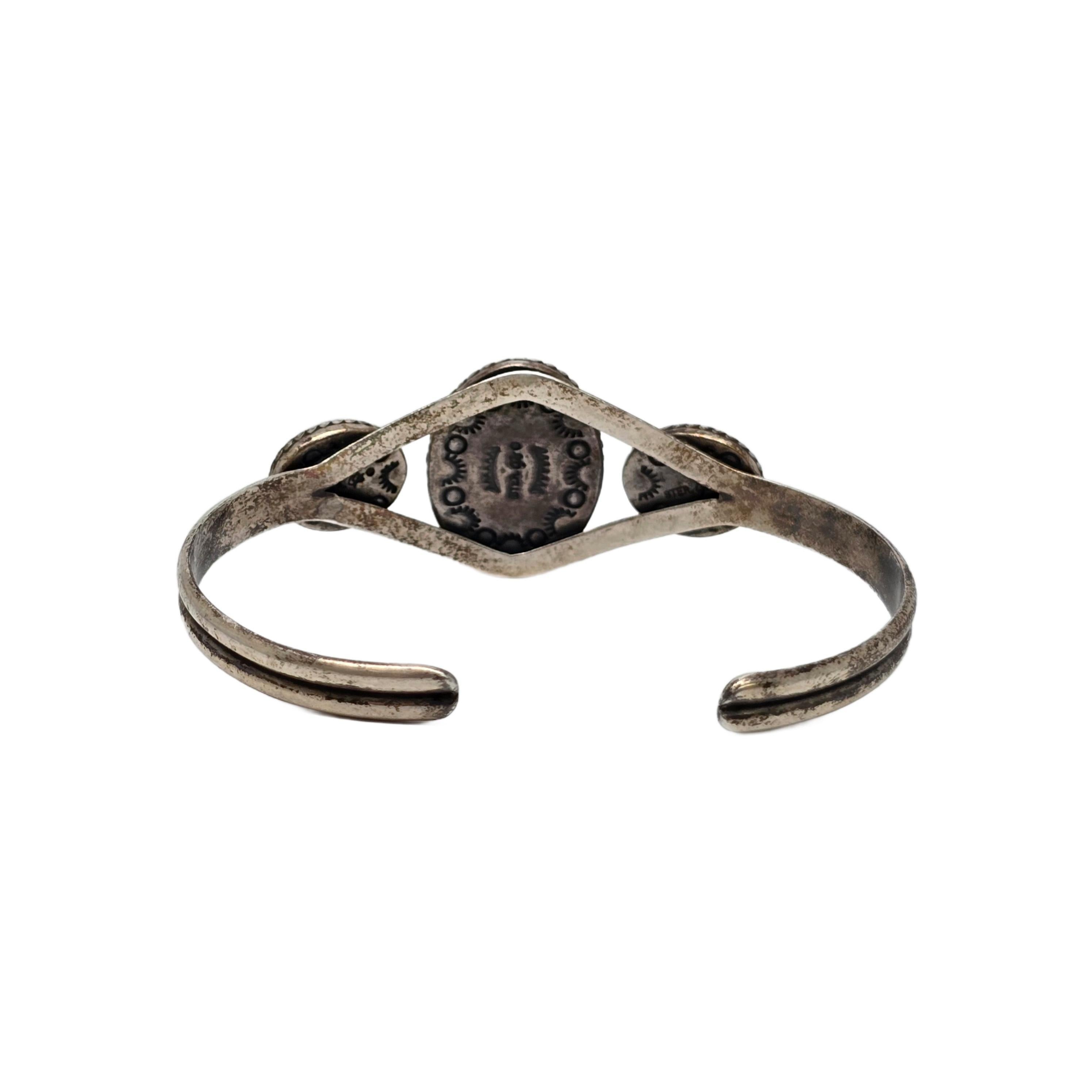 Cabochon Carolyn Pollack Bracciale in argento sterling con lapislazzuli e turchese #19880 in vendita