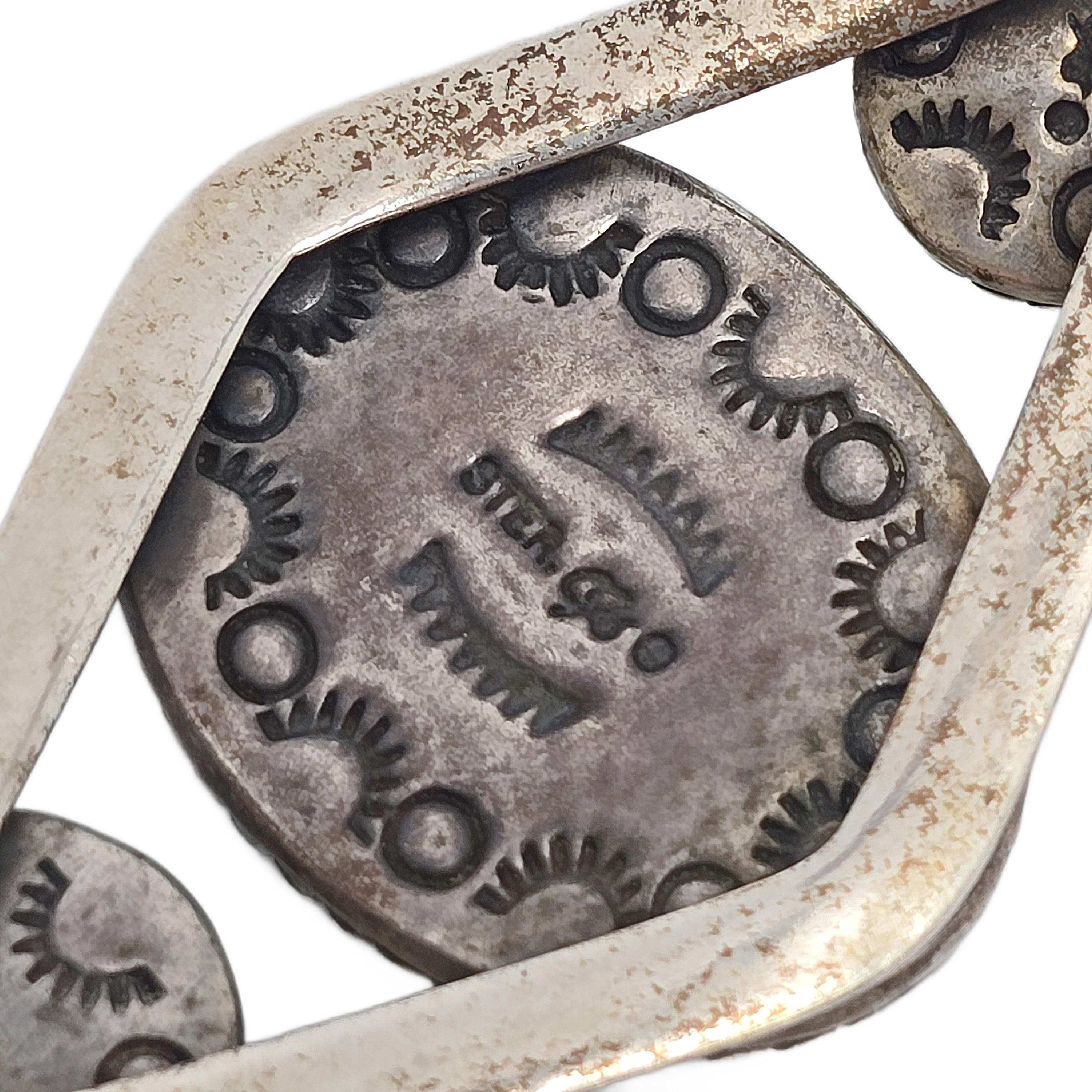 Carolyn Pollack Bracciale in argento sterling con lapislazzuli e turchese #19880 in vendita 2