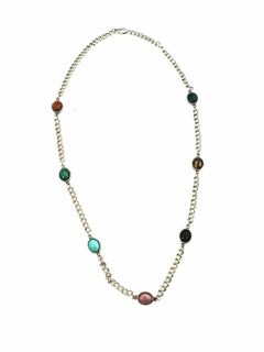 Carolyn Pollack Sterling Silver Multi Stone Necklace