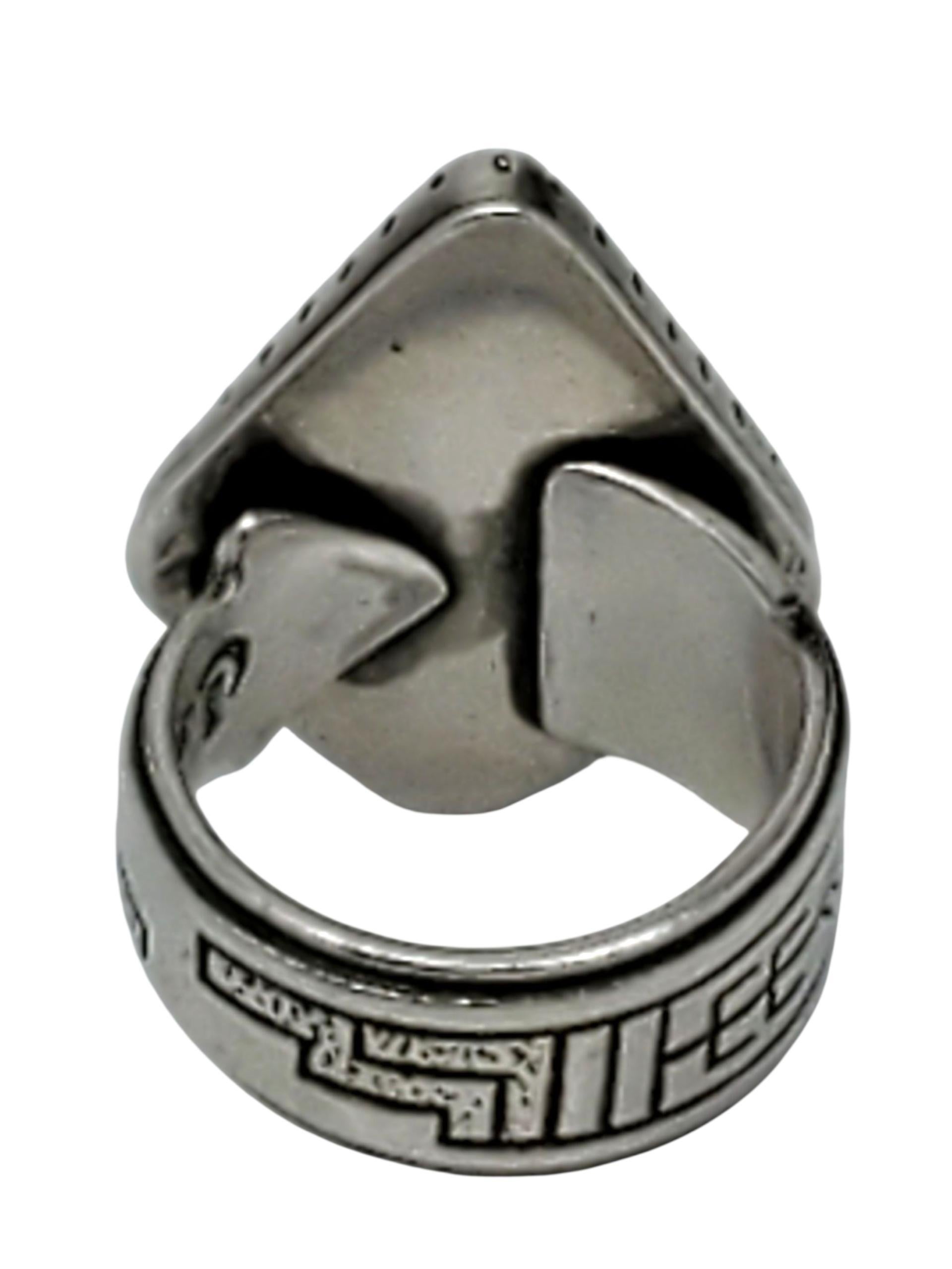 Contemporaneo Carolyn Pollack Anello in argento sterling con rodocrosite rosa misura 6,5 # 23606 in vendita