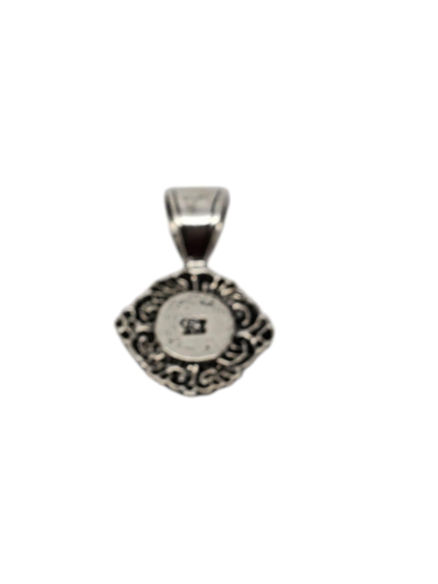 Donna Ciondolo con pietra rodocrosite in argento sterling di Carolyn Pollack #19216 in vendita
