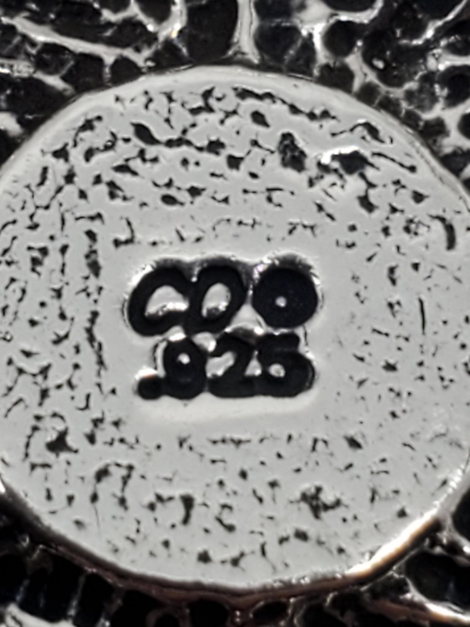 Ciondolo con pietra rodocrosite in argento sterling di Carolyn Pollack #19216 in vendita 1