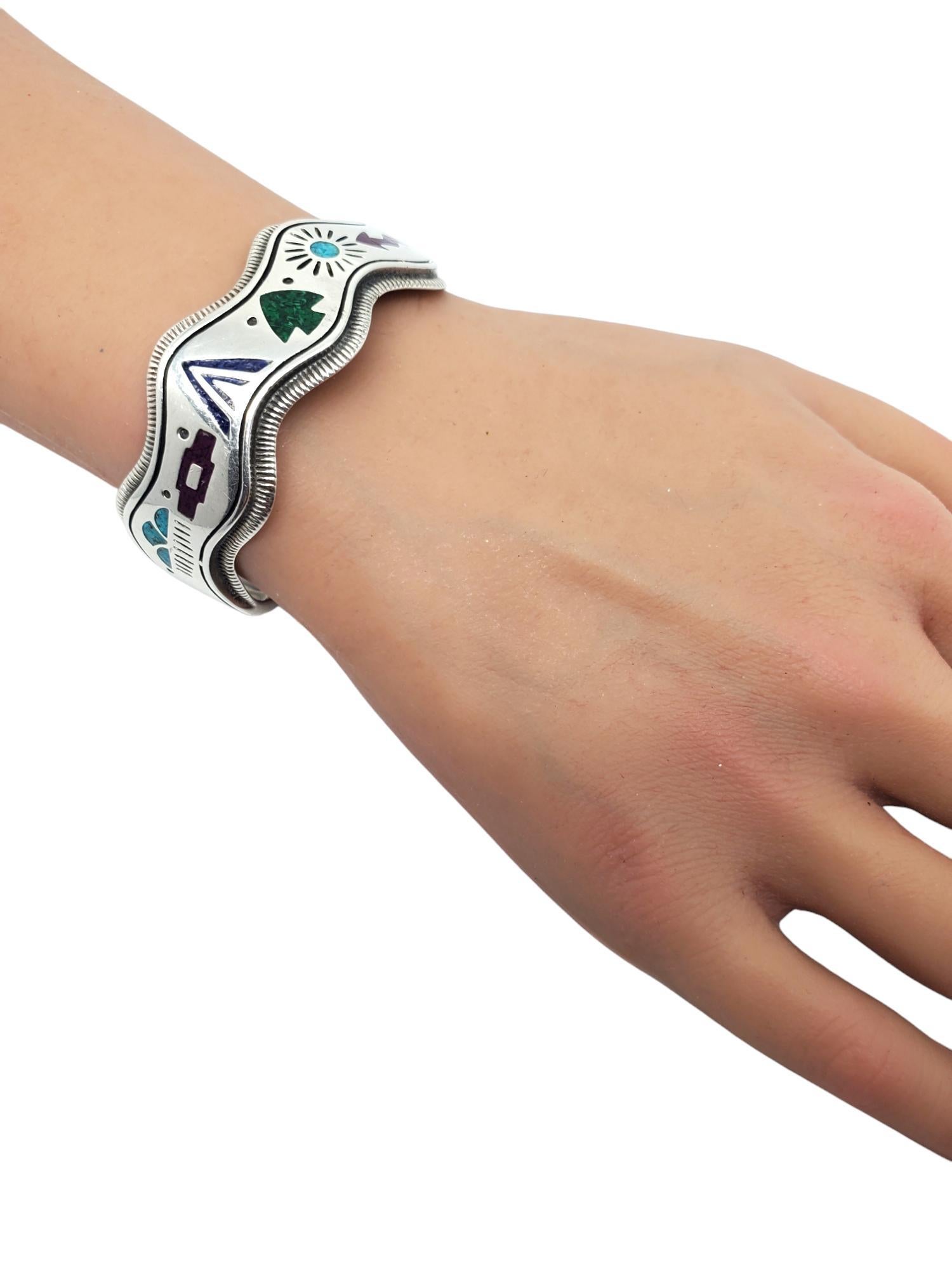 Carolyn Pollack Bracciale d'argento con ispirazione sud-occidentale #20220 in vendita 5
