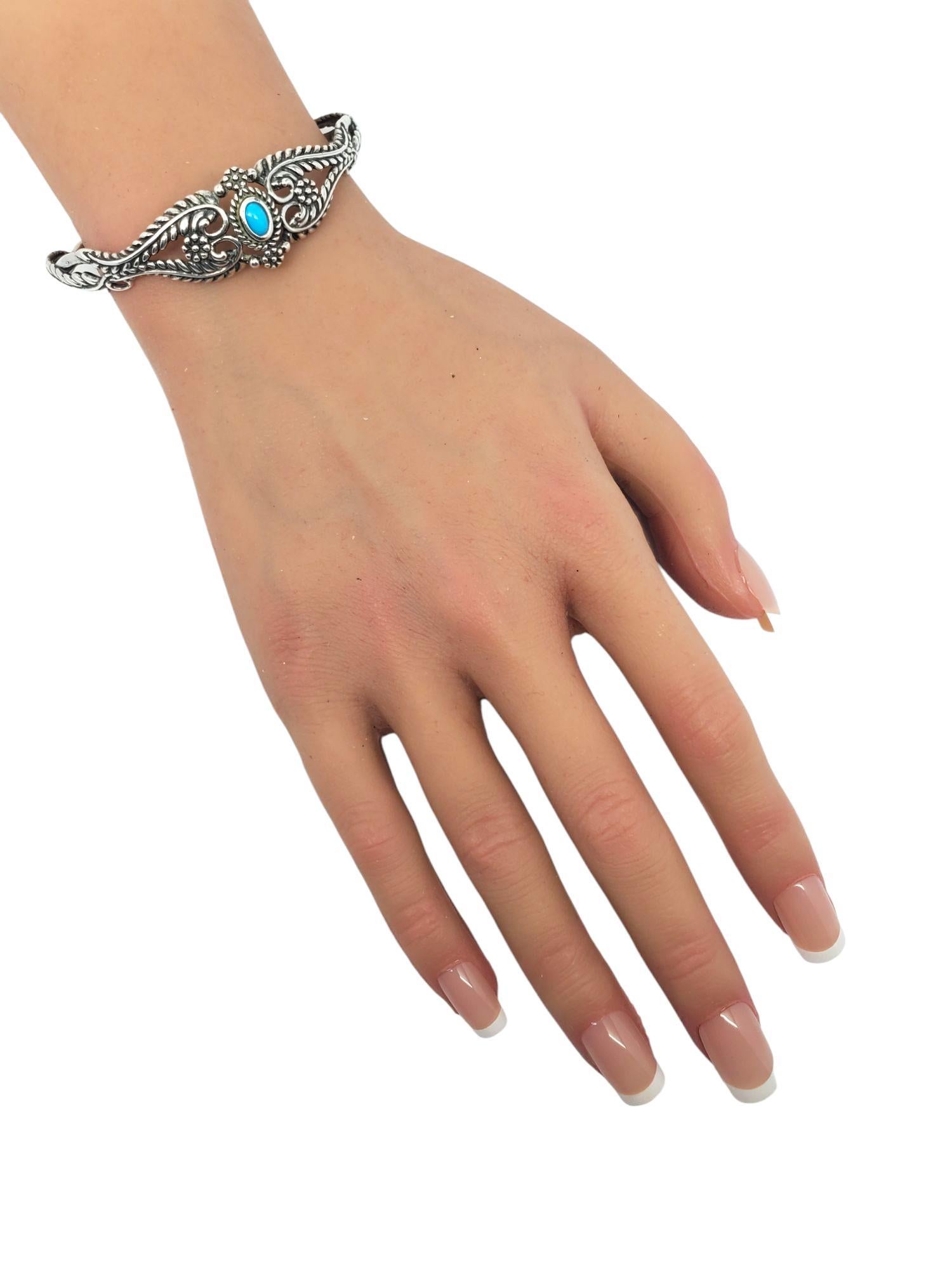 Carolyn Pollack Bracciale in argento sterling con turchese #21285 in vendita 2