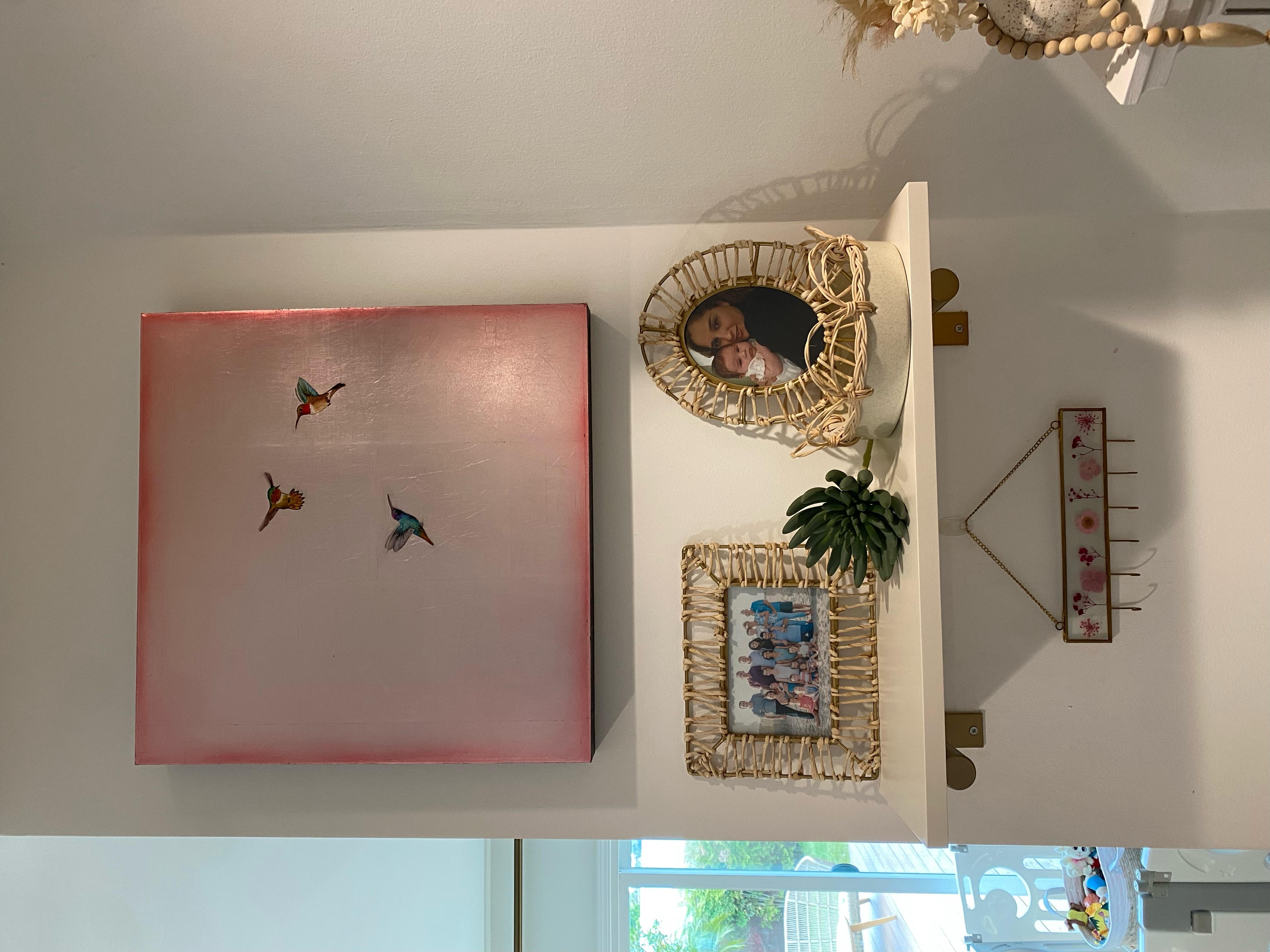 Reflejos dorados - Painting Contemporáneo de Carolyn Reynolds
