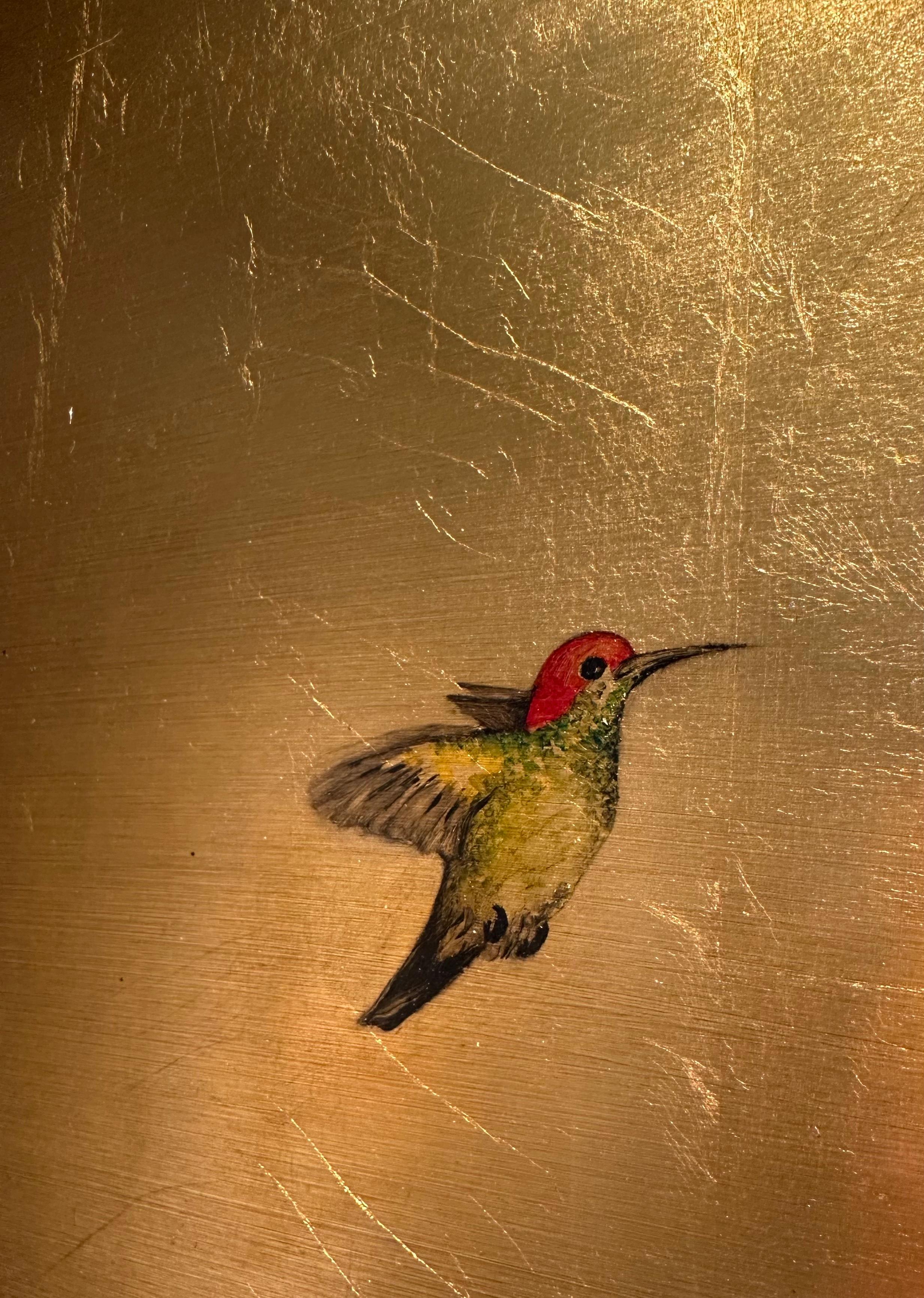 Umani in armonia - Animal Painting Oro di Carolyn Reynolds