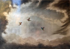 Trio in Clearing Skies