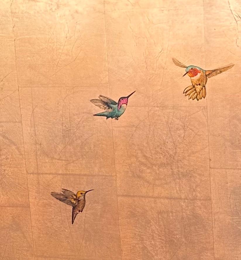 Trio in riflessione - Painting di Carolyn Reynolds