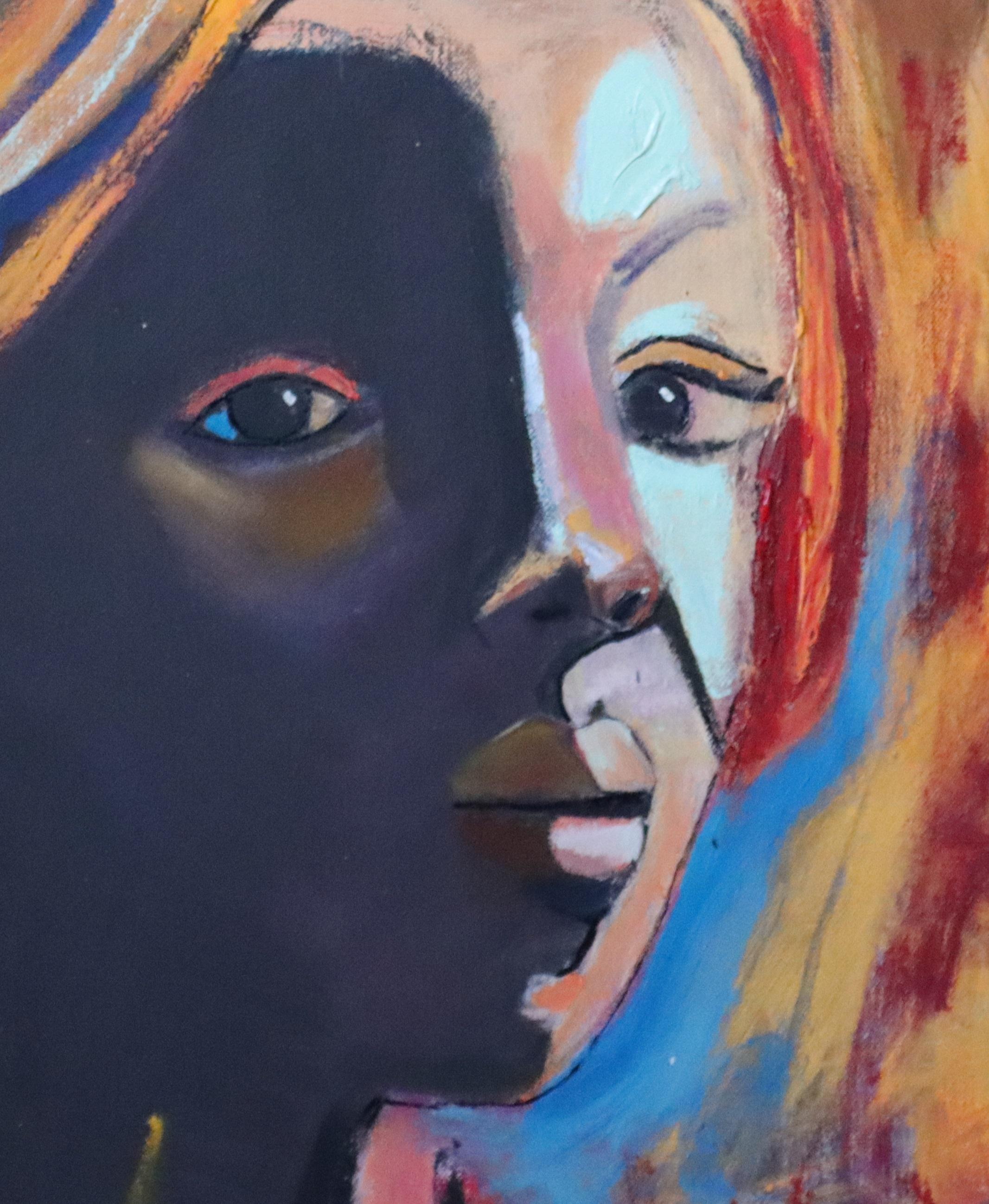 Justine – Painting von Carolyn Schlam
