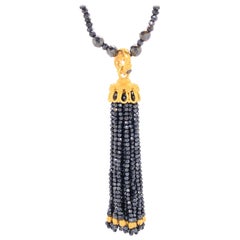 Carolyn Tyler Spinel Lola Necklace and Loop Tassel