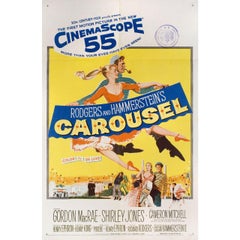 'Carousel' 1956 U.S. One Sheet Film Poster