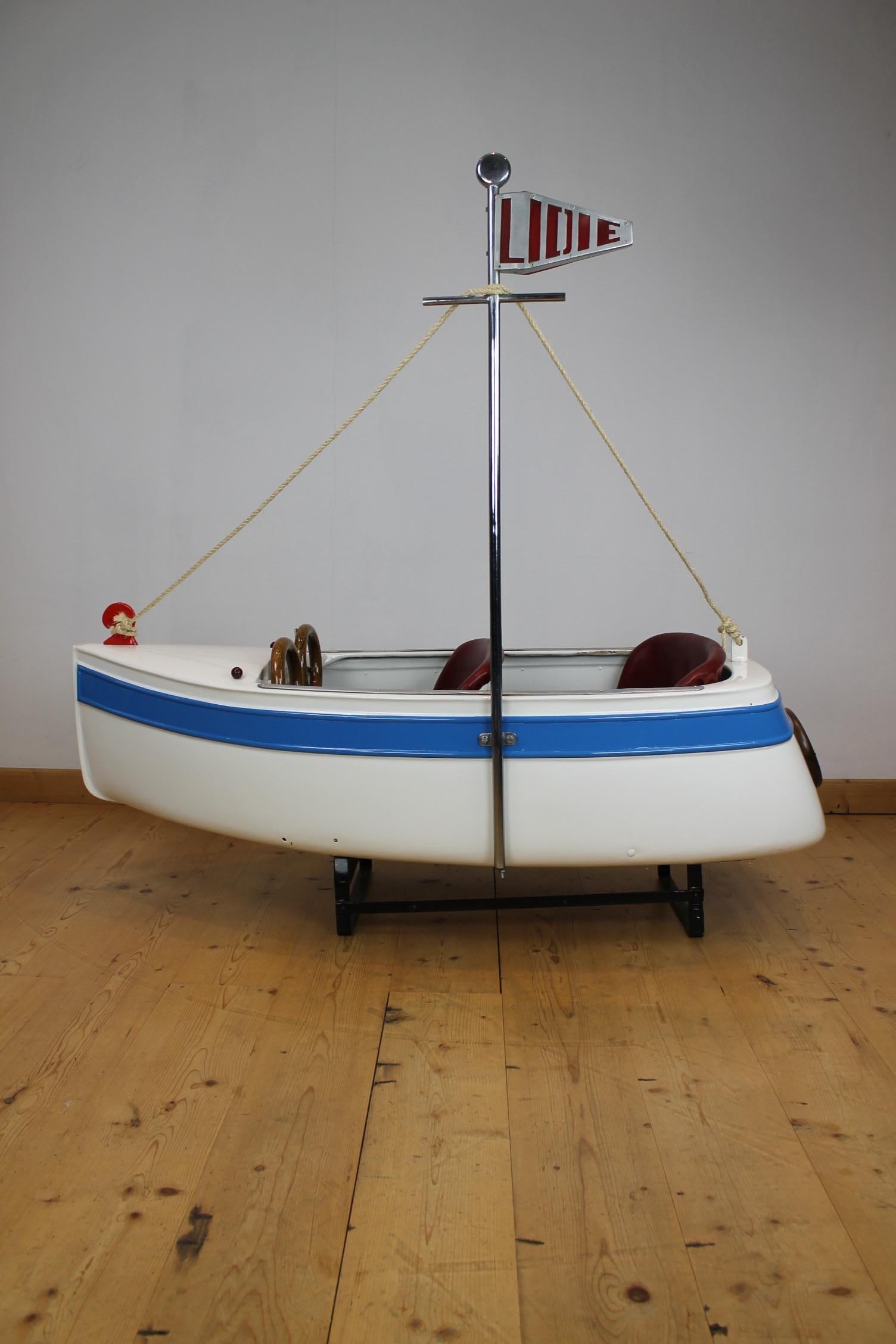 Carousel Boat by L' Autopède, 1940s For Sale 2