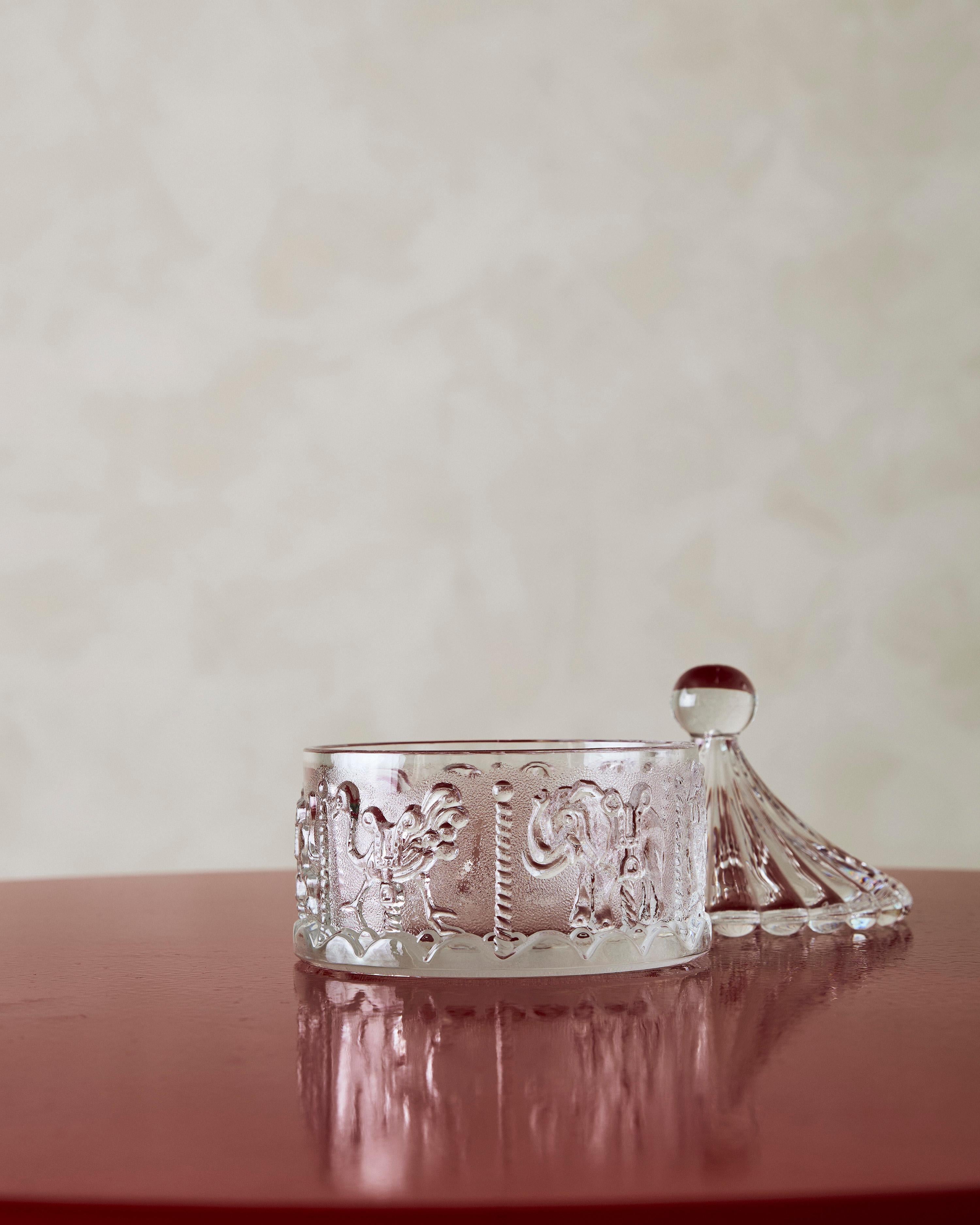 20th Century Carousel Candy Dish by Goebel Lead