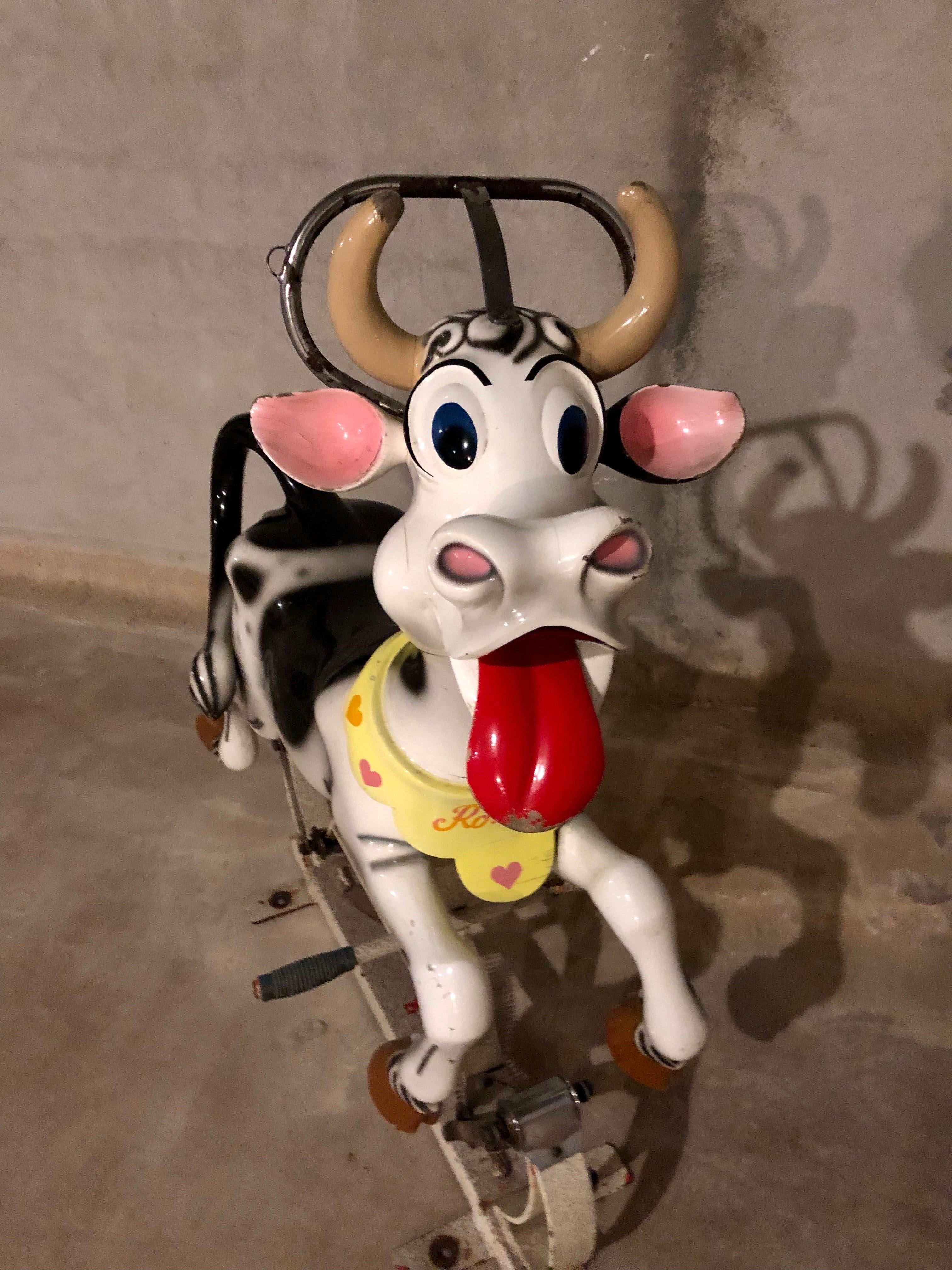 Karussell Kuh Bernard Kindt, 1960er Jahre (Belgisch) im Angebot