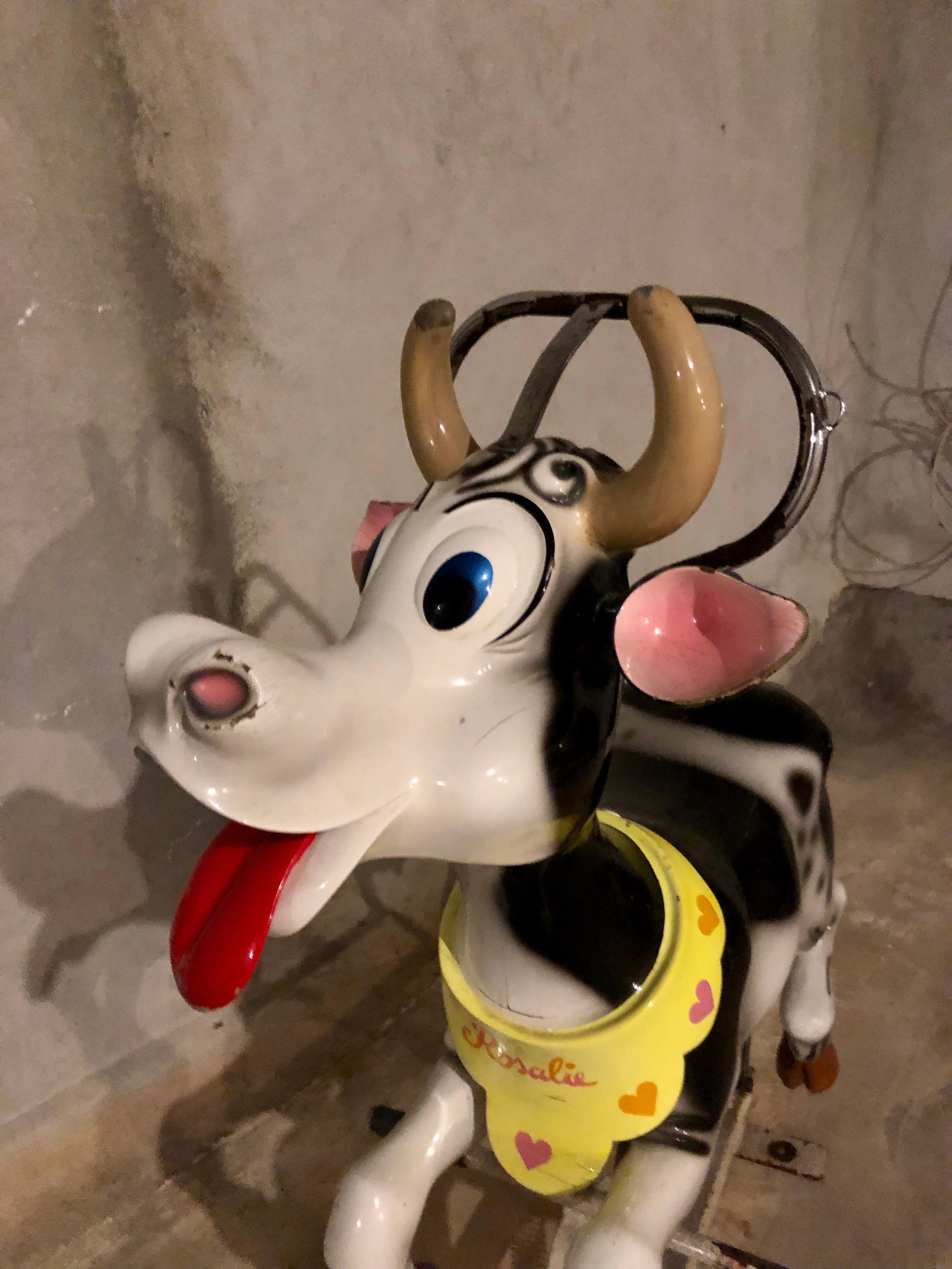 Belgian Carousel Cow Bernard Kindt, 1960s For Sale